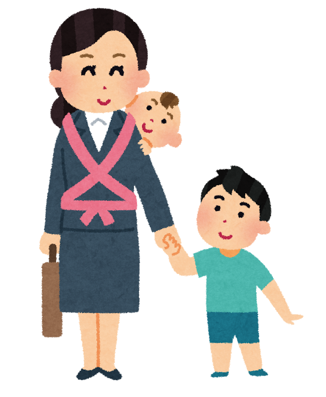 お母さんと子供たち